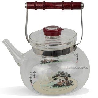 IT01 亞美直火泡茶玻璃壺(2000cc)