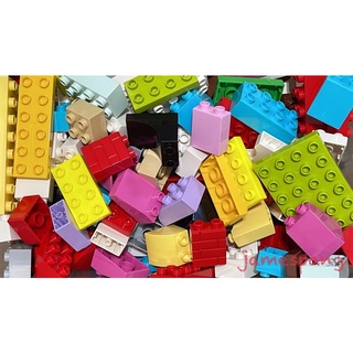 【台中翔智積木】LEGO 樂高 Duplo 全新 得寶 零件 秤重販售 弧面 斜面 基本磚 高磚 柱子 1公斤