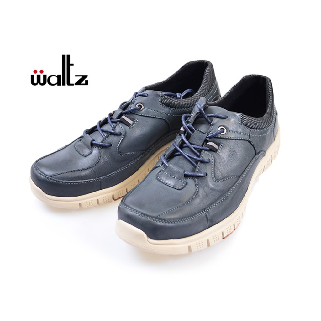 【專櫃】華爾滋Waltz 男士藍時尚休閒鞋