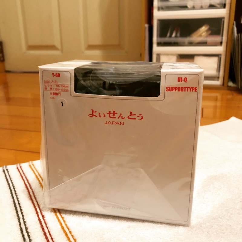 日本YUSANDO 絲襪-黑、膚/(盒)