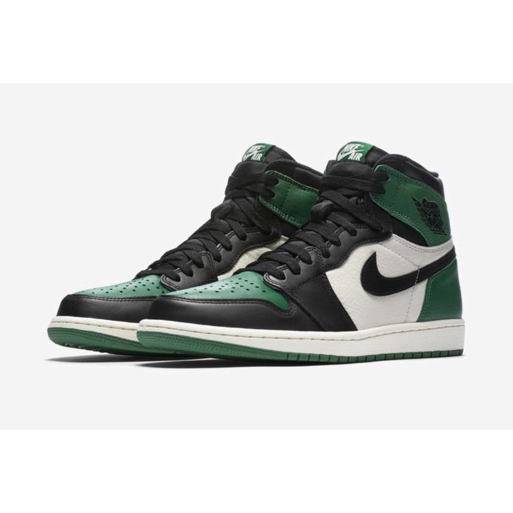 retro ones green