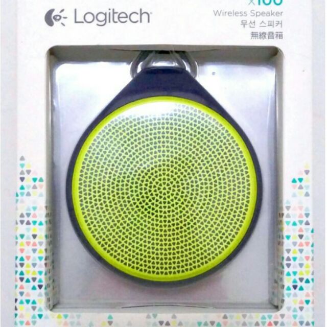 Logitech 羅技 X100 多媒體迷你音箱 藍芽喇叭 黃色