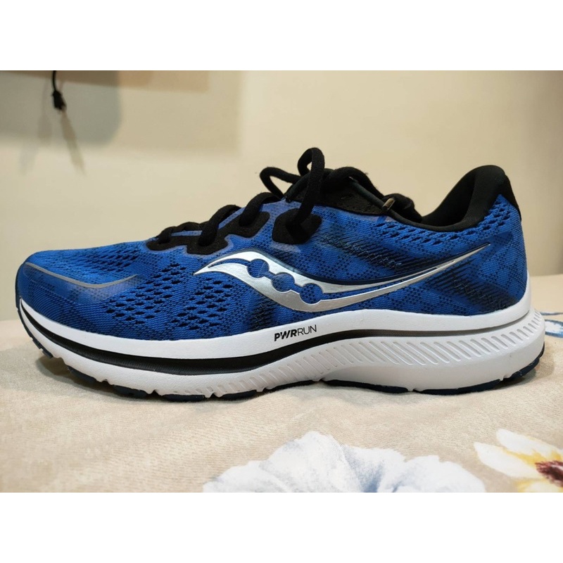 【SAUCONY 索康尼】Omini 20 男 跑鞋 慢跑鞋 運動鞋 休閒鞋 藍 白 US8.5