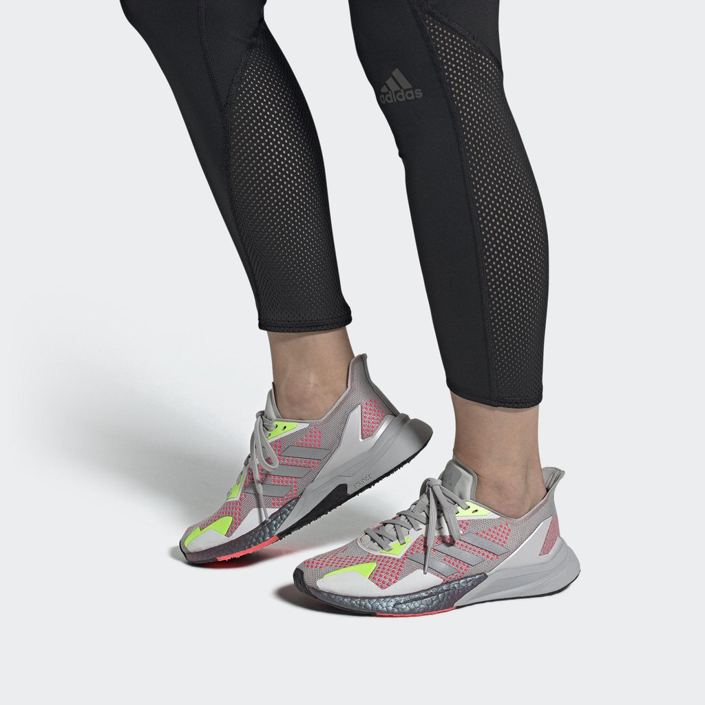 現貨 iShoes正品 Adidas X9000L3 女鞋 灰 紅 透氣 緩震 反光 跑步 運動鞋 慢跑鞋 EG5164