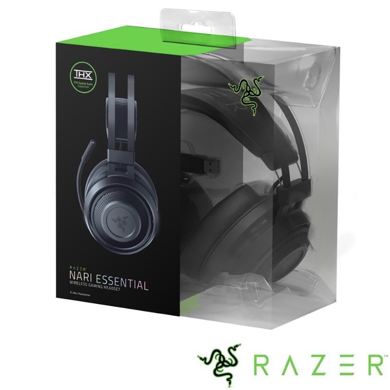 RAZER 雷蛇 影鮫標準版 Nari Essential 無線耳機 電競耳機 耳機麥克風 保固兩年 影鮫版