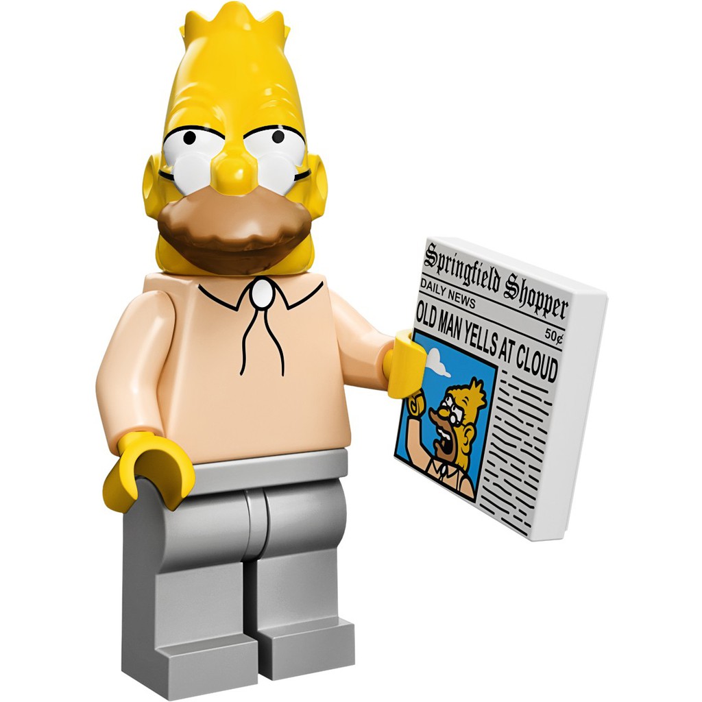 LEGO 71005 辛普森家庭 人偶包 6號 Grampa Simpson