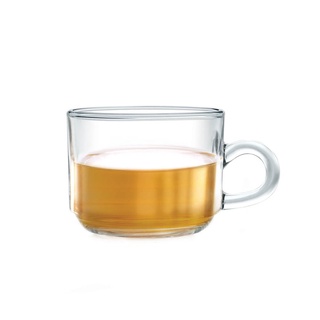 【Ocean】可疊式茶杯200ml-6入組《WUZ屋子》玻璃杯 水杯 飲料杯 馬可杯 把手杯