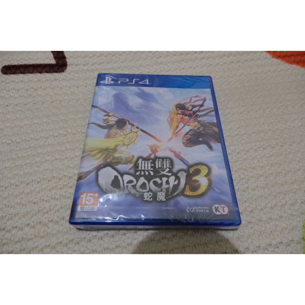 【PS4】全新未拆封原裝片 無雙 OROCHI 蛇魔 3 中文版 無双OROCHI 3