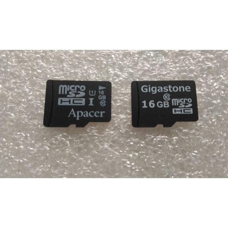 Gigastone  Apacer  16G microSD 記憶卡 C10