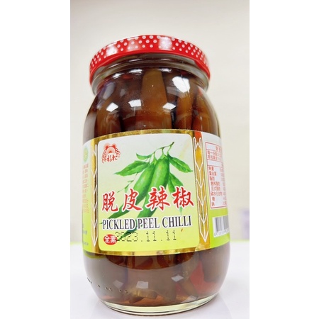 「山霸」福松 剝皮辣椒  剝皮辣椒450g 全素