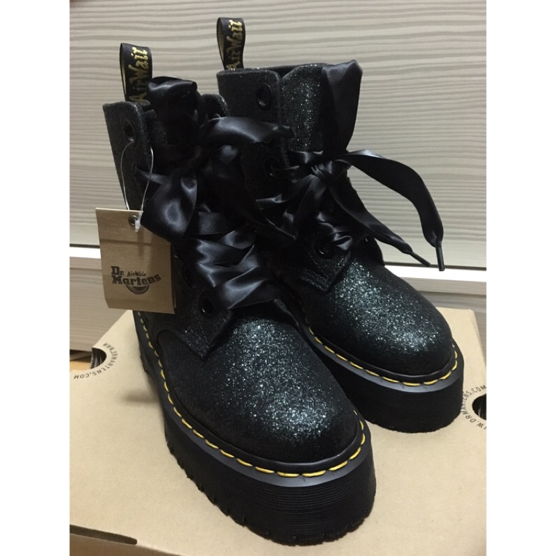 dr martens molly glitter