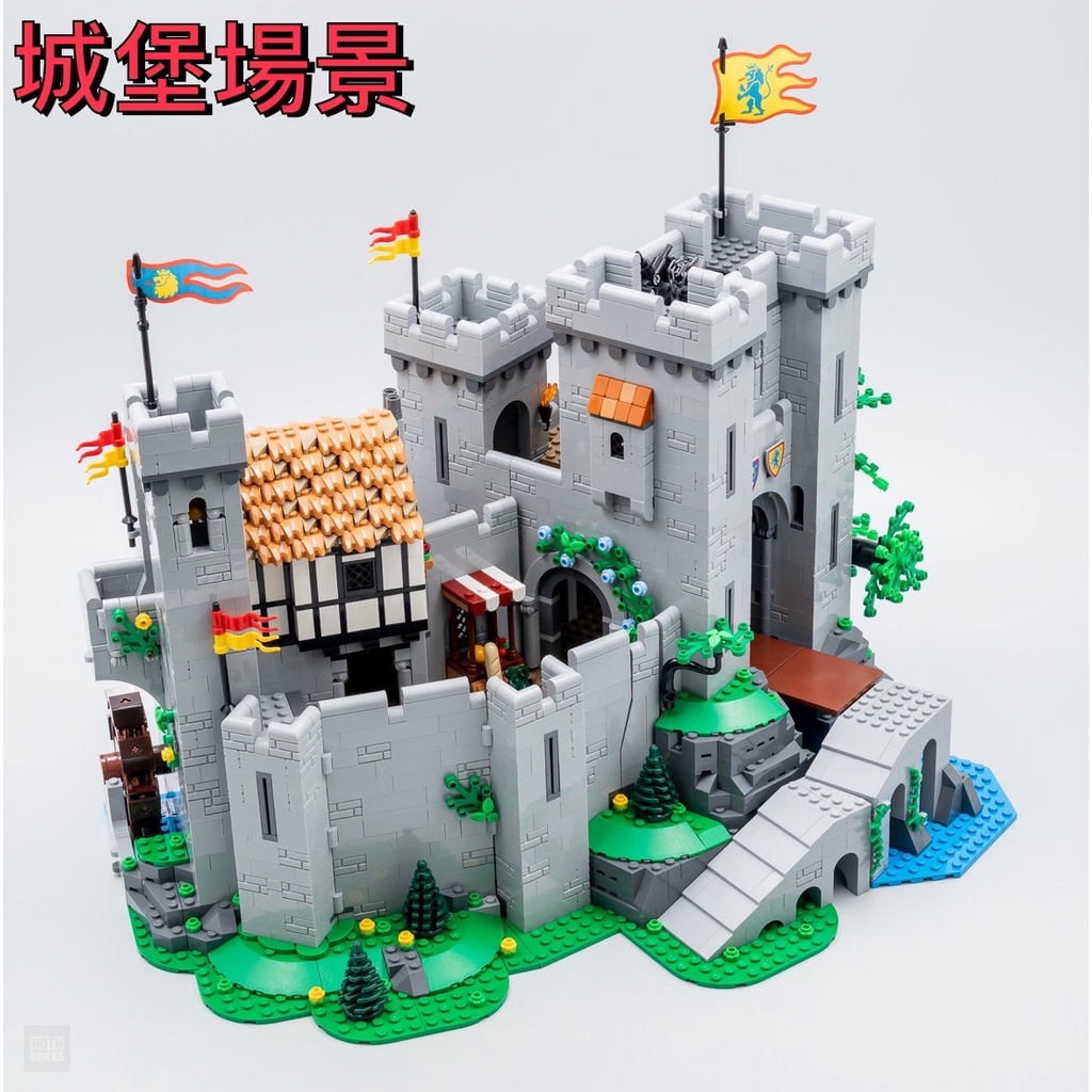 【椅比呀呀|高屏市區可面交】LEGO 樂高 10305 獅子騎士的城堡 拆賣 城堡場景