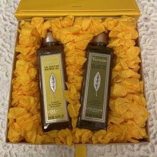 歐舒丹 經典馬鞭草沐浴禮盒（果漾馬鞭草、馬鞭草各250ml) 專櫃公司貨 附專櫃提袋