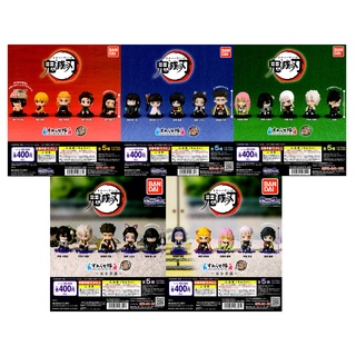 ☆TOYs☆ 現貨 BANDAI 鬼滅之刃 坐姿公仔 坐姿隊 P1 P2 P3 P4 P5 大全套 扭蛋 轉蛋 全25種