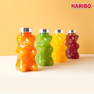 【zz韓國代購🇰🇷】Haribo 小熊軟糖周邊 水壺 透明杯 兒童餐具 菜瓜布 製冰盒 冷水瓶 夾鏈袋