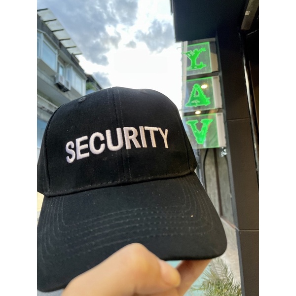 [ YAV ]  ROTHCO 美國總公司正式授權經銷 - Security 保全 老帽 STYLE 黑色白字 現貨