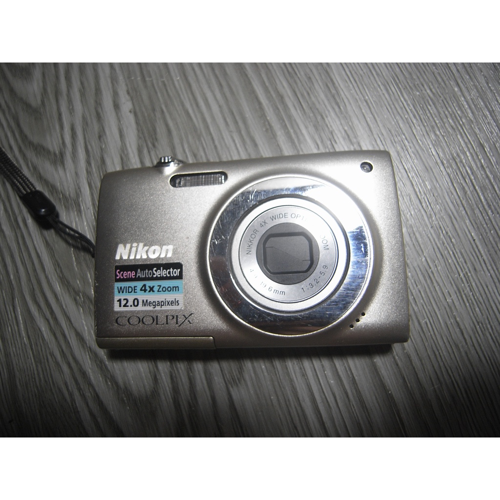 二手 Nikon CoolPix S2500 相機 數位相機 零件機 無電池