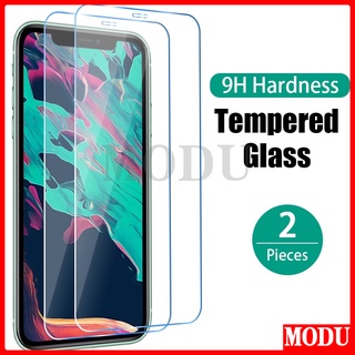 MODU 2 件 9H 高畫質螢幕保護膜鋼化玻璃適用於華為 Y7A Y9A Y6P Y7P Y8P Y9 Y7 Y6 Y6