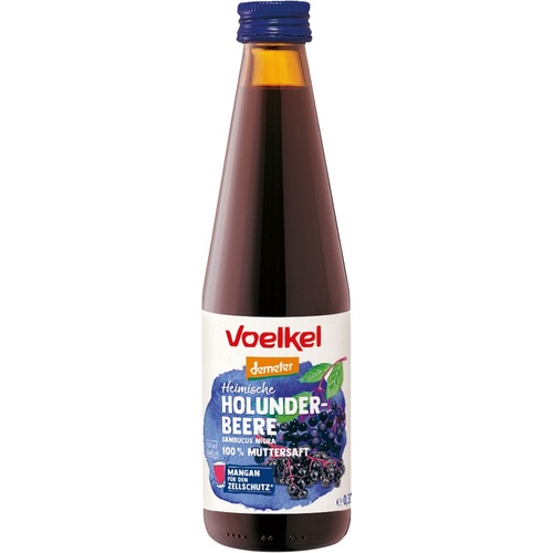 Voelkel 維可 接骨木汁 330ml/瓶 demeter認證“超商只2瓶”
