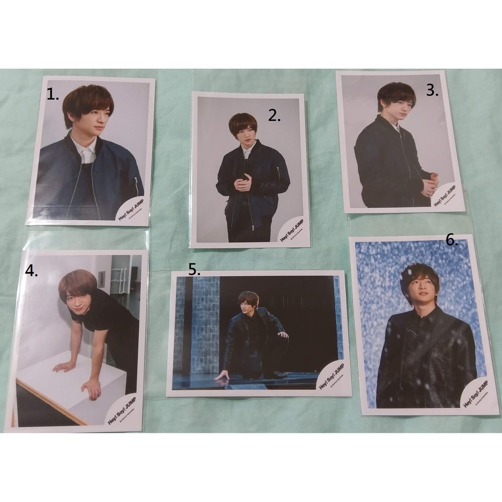 Hey Say Jump 知念侑李官方shop照 山田涼介中島裕翔有岡大貴伊野尾慧八乙女光岡本圭人 蝦皮購物