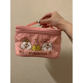 Kumatan化妝包 Kumatan盆洗包 Kumatan收納包 大容量化妝包