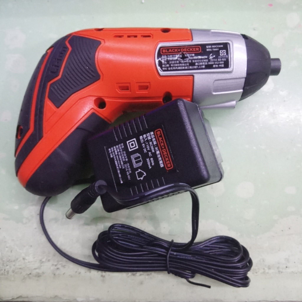 BLACK &amp; DECKER 佰得 BDCS36W 鋰電 起子機