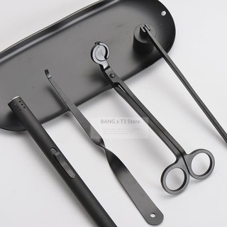 現貨隔日達✈️ins香氛蠟燭工具 不鏽鋼燭芯剪 滅燭罩 蠟燭鉤 diy滅燭工具 蠟燭必備 滅燭工具 盒裝出貨