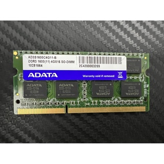 『♧Cc雜貨小舖♥』筆記型電腦 記憶體 ADATA 威剛 DDR3 4GX16 hynix 4GB