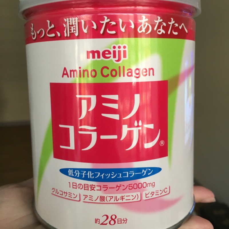 日本購入 明治膠原蛋白粉28日份 罐裝