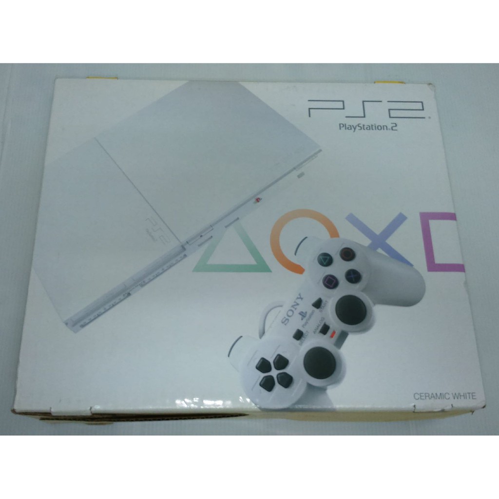 [現貨]PS2白色盒裝主機-型號SCPH-90007 (已改機，配件齊全)