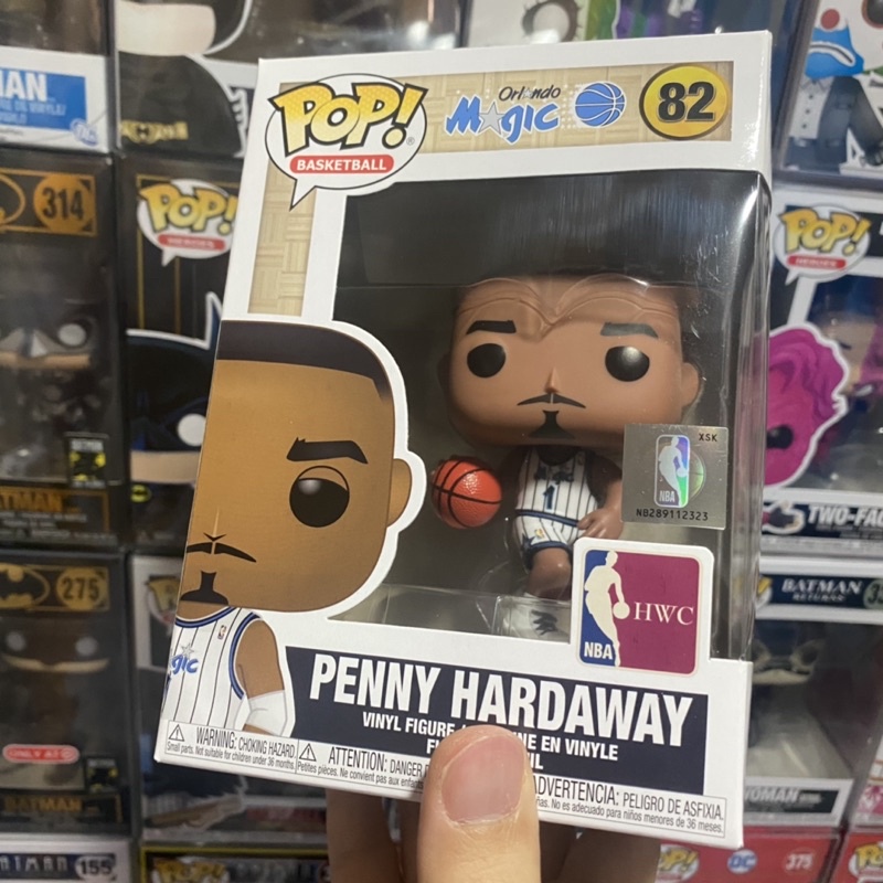 [李大] 正版現貨 Funko POP NBA 魔術隊 哈達威 哈德威 一分錢 Penny Hardaway #82