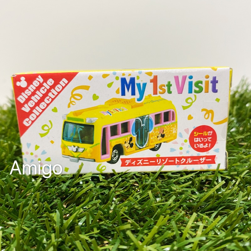 日本 東京迪士尼樂園 2019 My 1st Visit 米奇米妮 巴士 遊園車 電車 雙層巴士 多美小汽車 車
