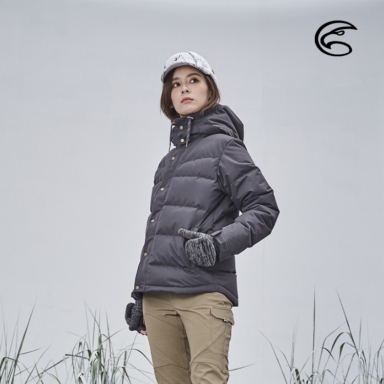 ADISI 女urban撥水羽絨可拆帽保暖外套 AJ1821049 (S-2XL)