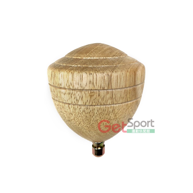 鐵人牌原木陀螺9cm(兒童遊戲/傳統古玩/懷舊玩具/民俗童玩/台灣製)