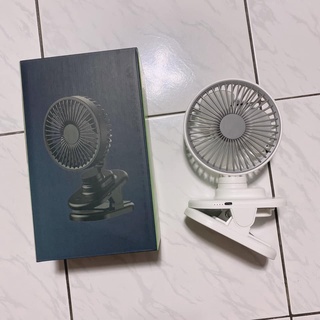 自動擺頭小夾扇 推車風扇 電風扇 小風扇 USB風扇 嬰兒車風扇 宿舍風扇 露營風扇 釣魚風扇10000mAh 現貨一臺