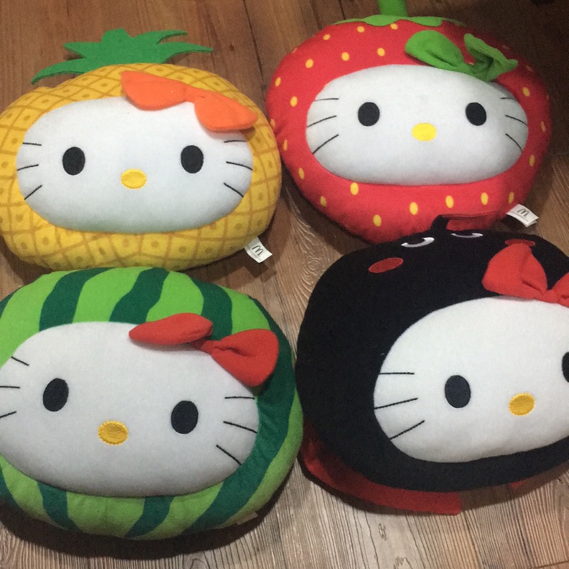 麥當勞Hello Kitty四季水果抱枕