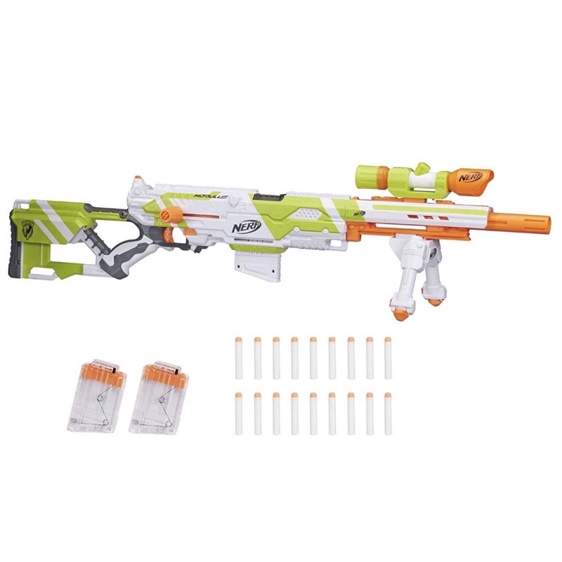 全新 橙機 Longstrike Nerf Modulus Toy Blaster 狙擊發射器