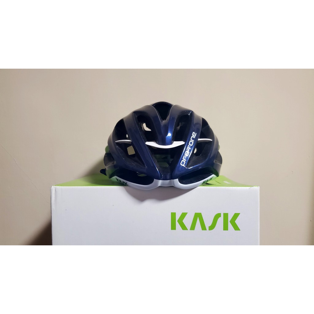 【二手】KASK PROTONE 空氣力學安全帽 （海軍藍 / L尺寸）