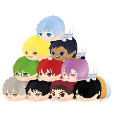 黑子的籃球 黒子のバスケ 黑子 Vol.3 黑子哲也 火神大我 赤司 趴趴 趴娃 蟲娃 糰子 趴趴公仔 吊飾(現+預)