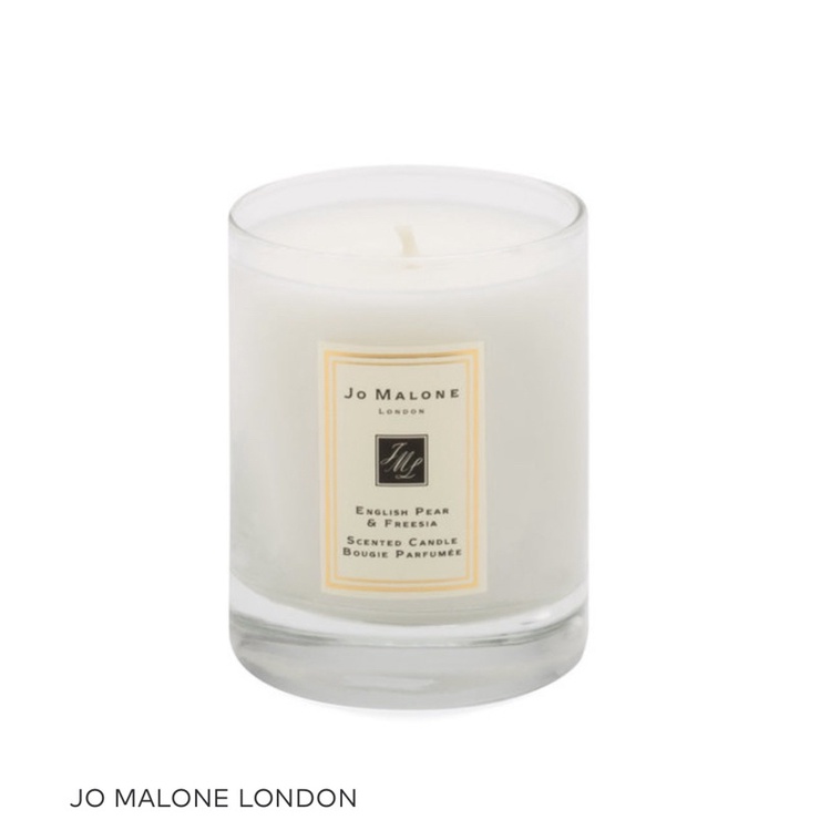 【JO MALONE】英國梨與小蒼蘭 潤膚乳霜50ml+蠟燭60g