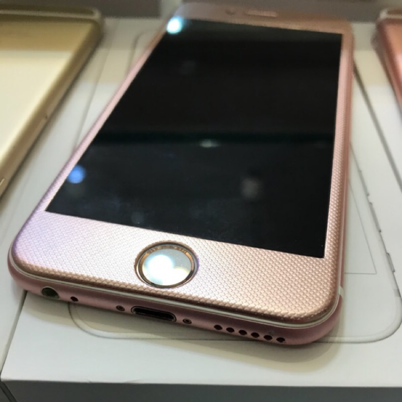 9.5新Iphone6s 64g玫瑰金，盒裝配件齊全⋯功能指紋皆正常，手機狀況新=10800