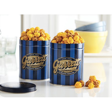 《哈屁喵代購》美國爆米花Garrett Popcorn（101店代購）袋裝桶裝-巧克力口味-真空包裝服務