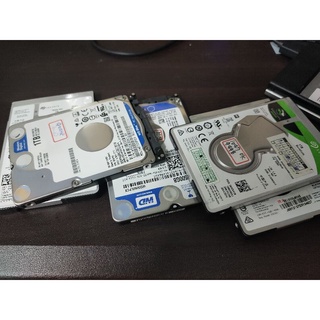 硬碟拆機品二手良品1tb 500g750g 2.5吋hgst toshiba wd blue seagate