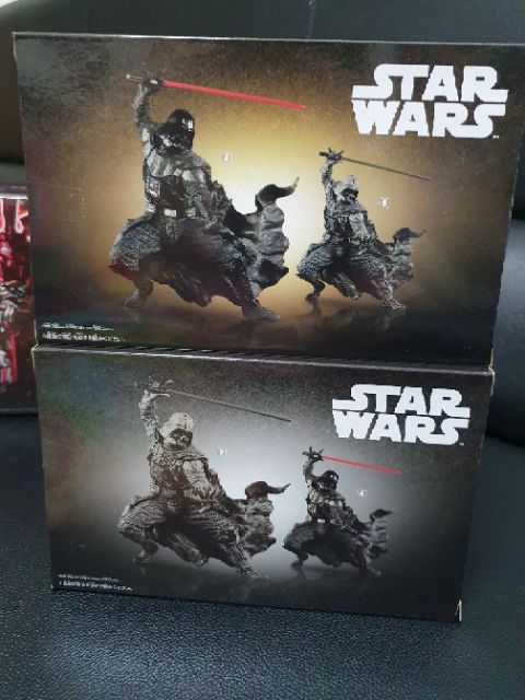 日版star Wars 星際大戰banpresto 歌舞伎黑武士darth Vader A款b款 蝦皮購物