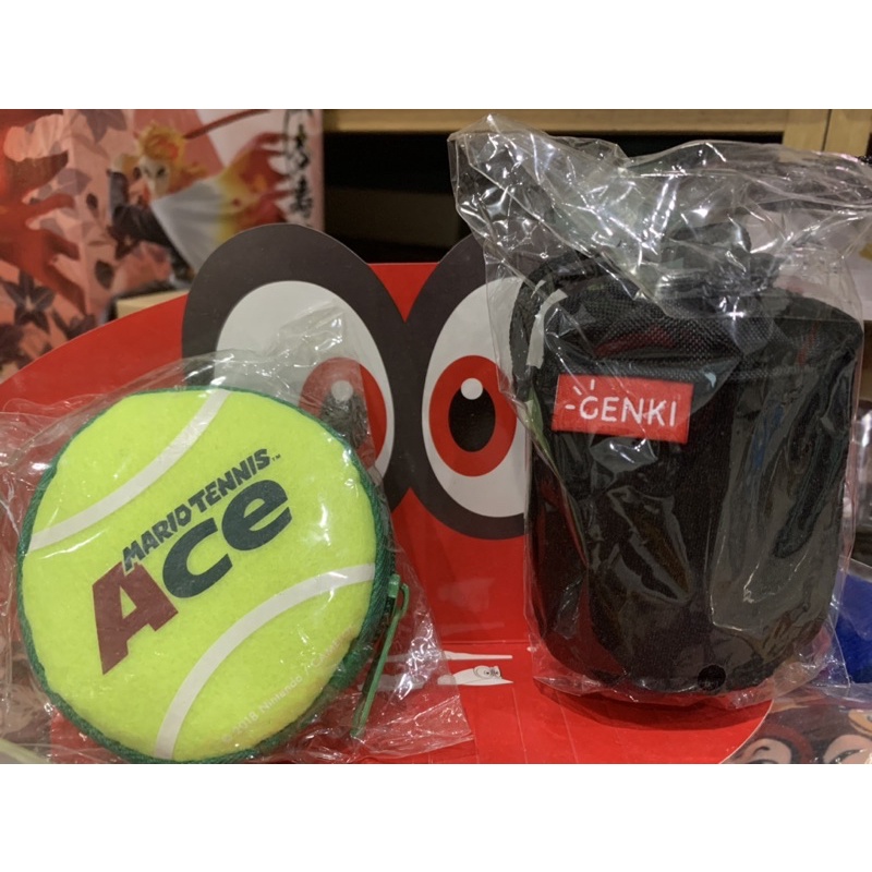 🎉現貨免運🎊 Nintendo Switch Mario Tennis馬力歐網球 零錢包 造型小物包 交換禮物