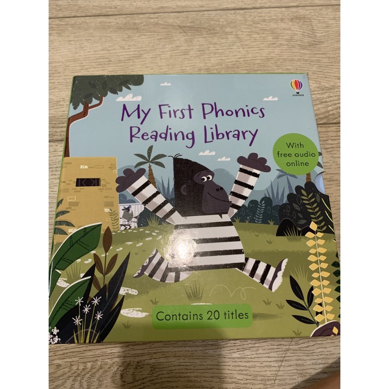 Usborne 正版有聲書 - My first phonics reading library