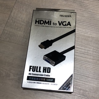 HDMI轉VGA轉接線 HDMI TO VGA