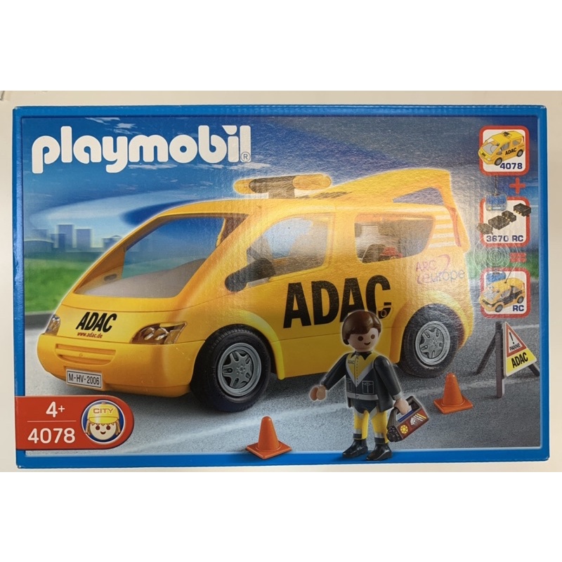 摩比Playmobil 4078 ADAC Street Guard | 蝦皮購物