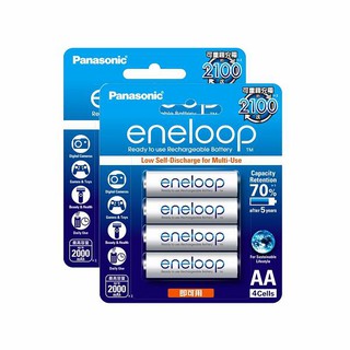 享樂攝影★Panasonic 2100次 eneloop 3號AA低自放電池 2000mAh 日本製造 原三洋sanyo