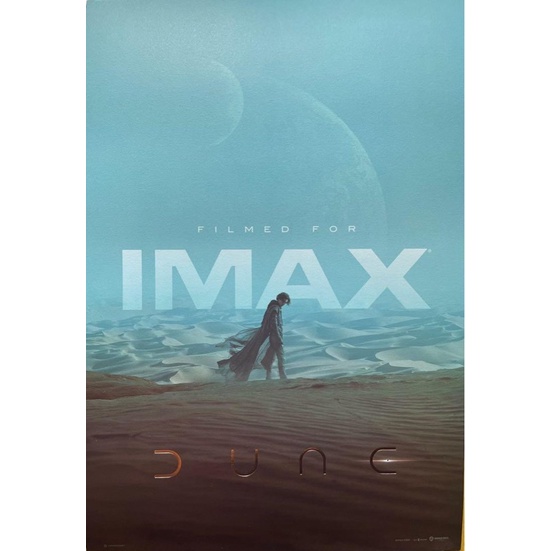 沙丘 IMAX A3 海報 威秀